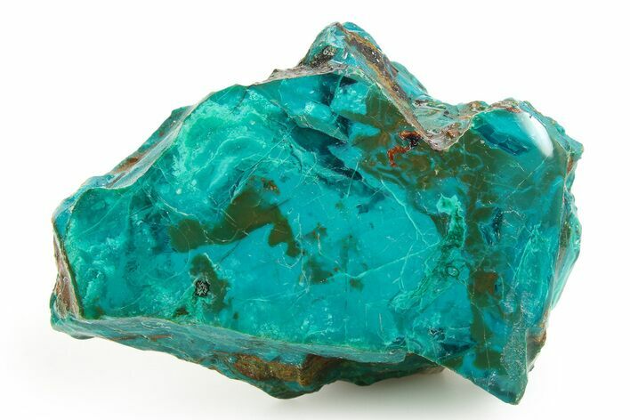 Polished Atacama Blue Opal (Chrysocolla & Opal) - Chile #352143